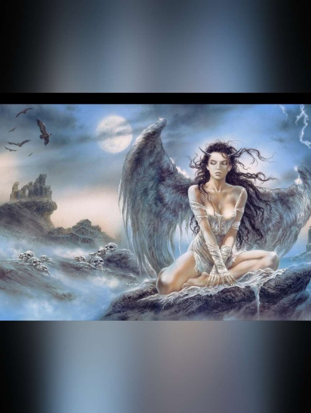 Fantasy Fallen Angel Custom Fridge Magnet Home Kitchen Decor